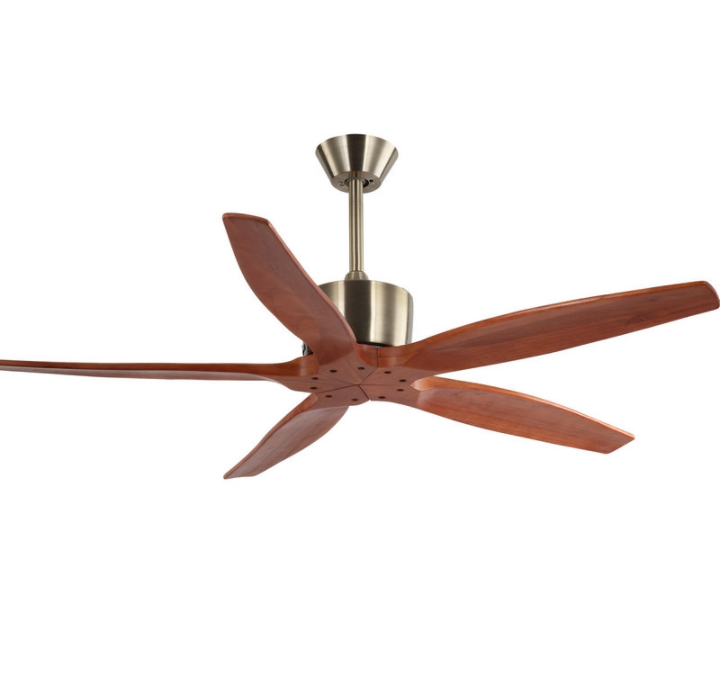 High quality wooden leaf ceiling fans for restaurants