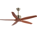 High quality wooden leaf ceiling fans for restaurants