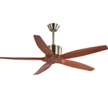 High quality wooden leaf ceiling fans for restaurants