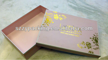 high-class personal care box for body wash