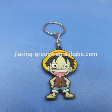 Nice rubber keychain with one piece design ,customized design accept,OEM orders are welcome