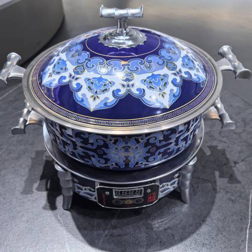 Тытан Cloisonné Электрычны гарачы гаршчок