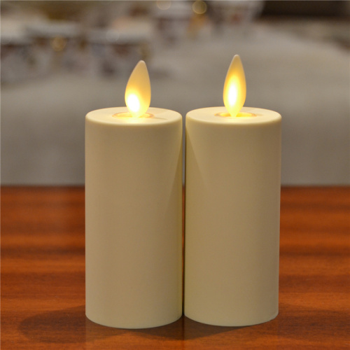 Moving Wick Candles Battery Operated Timer Flameless Votive Candles Supplier