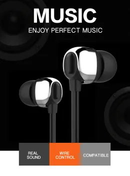 Earphone 3.5mm Universal Super Bass Headset Stereo