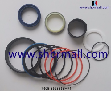 Kit Segel Silinder Hidraulik untuk Terex 760B Backhoe Loader, nomor bagian 3623368M91