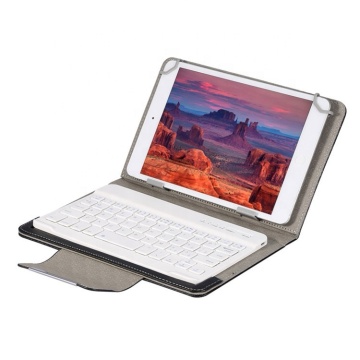 2.4GHz BT3.0 Multi-Functional Wireless Keyboard and PU Leather Case for Smart Devices