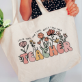 Printed Or Embroidery Canvas Tote Bag