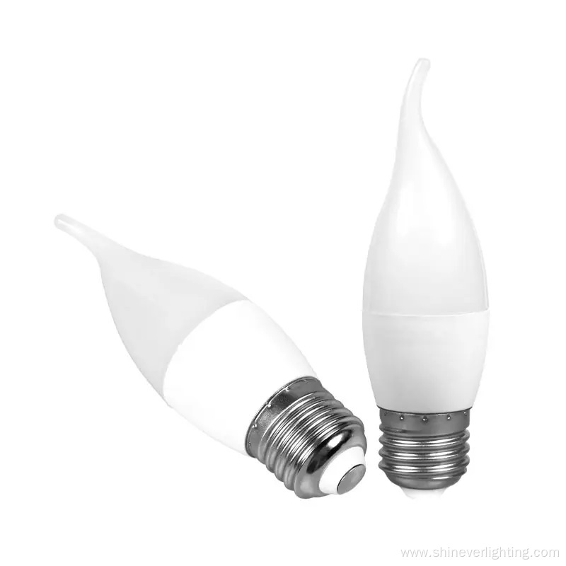 E12 Flame LED Candle Bulb