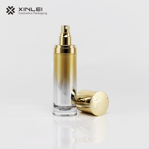 80ml new silver acrylic pump skin care bottle