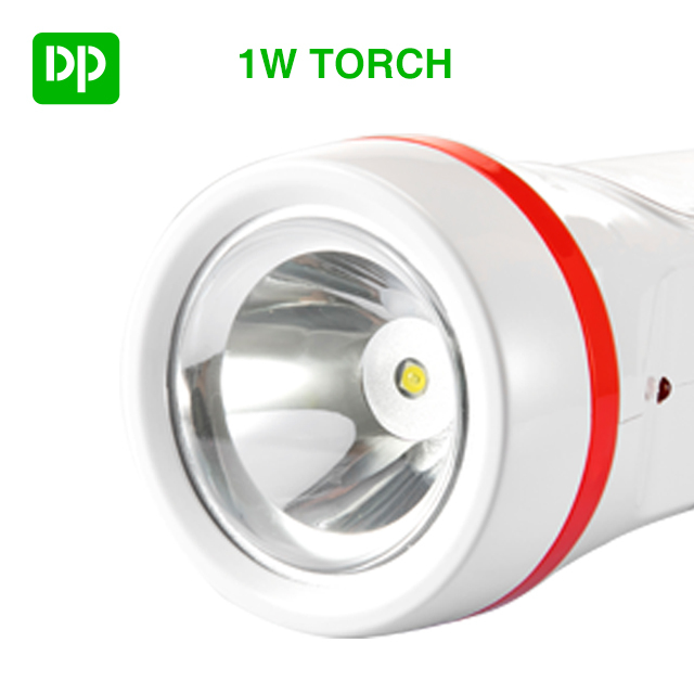 rechargeable high lumen outdoor indoor3W led SMD torch flashlight