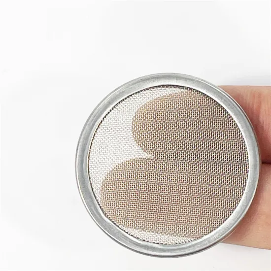 Edged Stainless Steel Filter Round Shape Disc