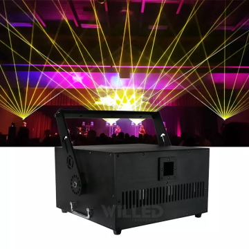 30W RGB 3in1 -Projektor mit ILDA Disco DJ Light, 35 kpps Laserlicht für Nachtclubs