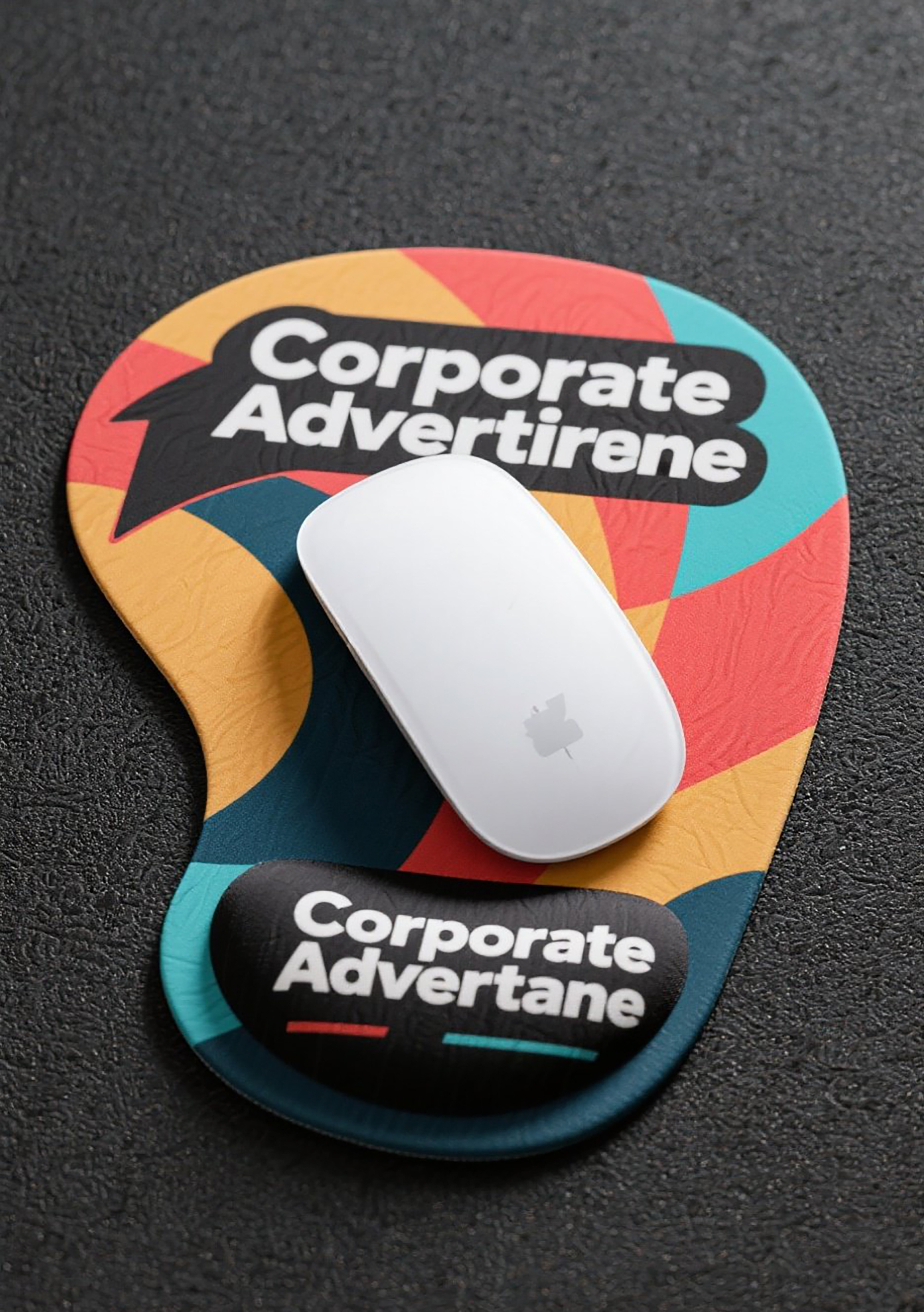 Custom die-cut mouse pad