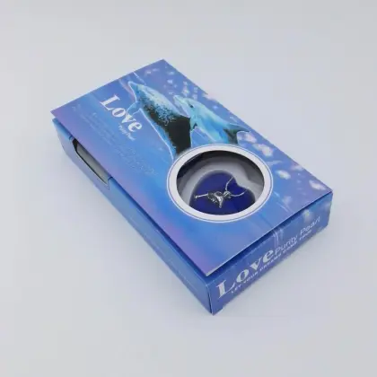 Wholesale Love Purity Can Pearl Necklace Gift Set