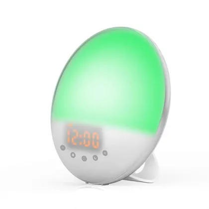 Smart Sunrise Simulation Alarm Clock with FM Radio