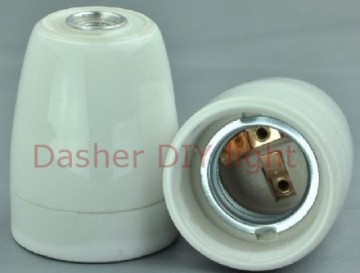 E27 ceramic pendnat lamp base colorful sell