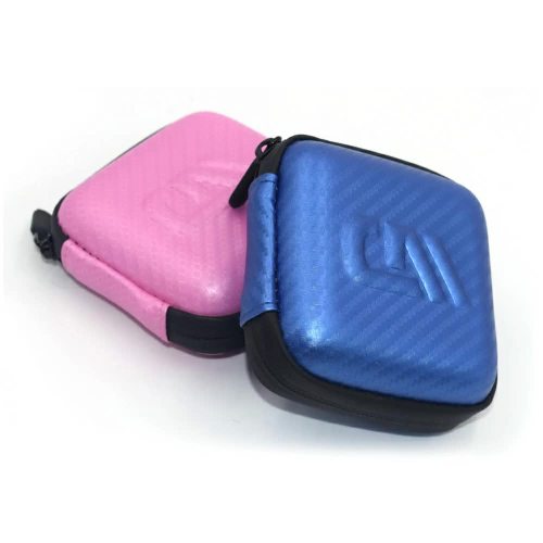 2019 New design popular carrying zipper storage waterproof PU earphone case