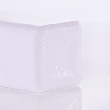 Opal White Square Grootper Gardey com tampa de alumínio