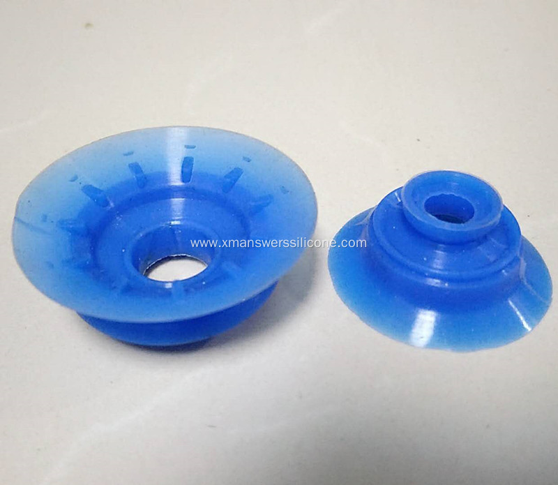 Custom Molded Clear Blue Vinyl/PVC/Rubber Sucker for Lifting