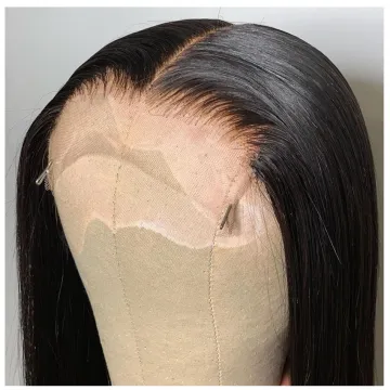 Straight Swiss Lace Closure Wig Vendor Cheap Raw Indian Virgin Human Hair Hd Full Lace Front Wig For Black Women Human Hair Wig