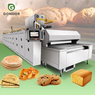 Industrial Tunnel Conveyor Oven Prices for Bakery Biscuit and Pita Bread Production Equipment