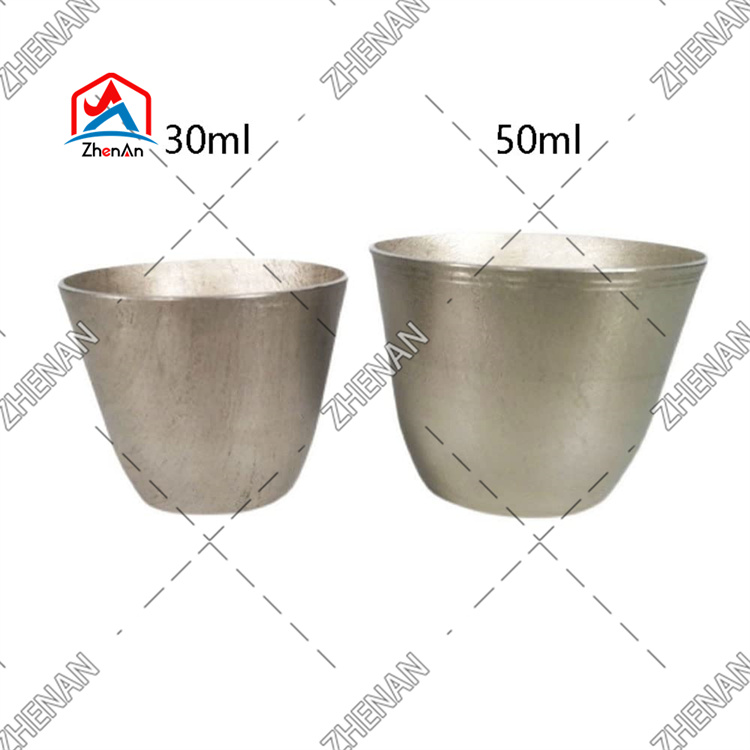 Pure nickel crucible