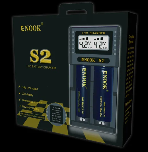 2017 newst Enook S2 Battery Charger