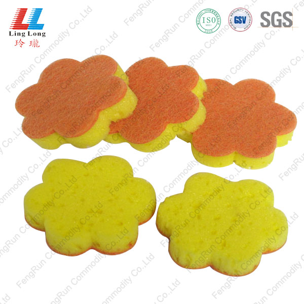 cloudshape scouring sponge