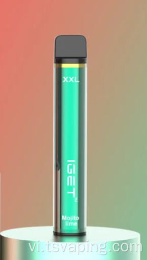 IGET XXL Vape 1800puffs mới với vape dùng một lần