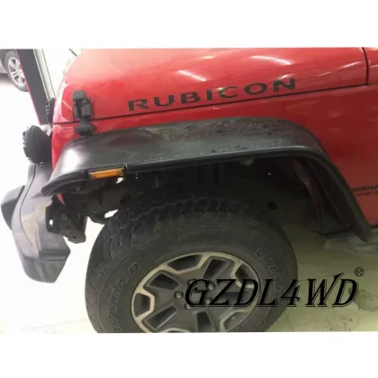 2007-2014 JK Accessories 4x4 Fender Flares for Wrangler JK