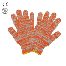 trabajo de seguridad guantes de mano de algodón