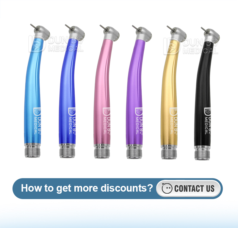 Dental Color High Speed Handpiece Without Lights
