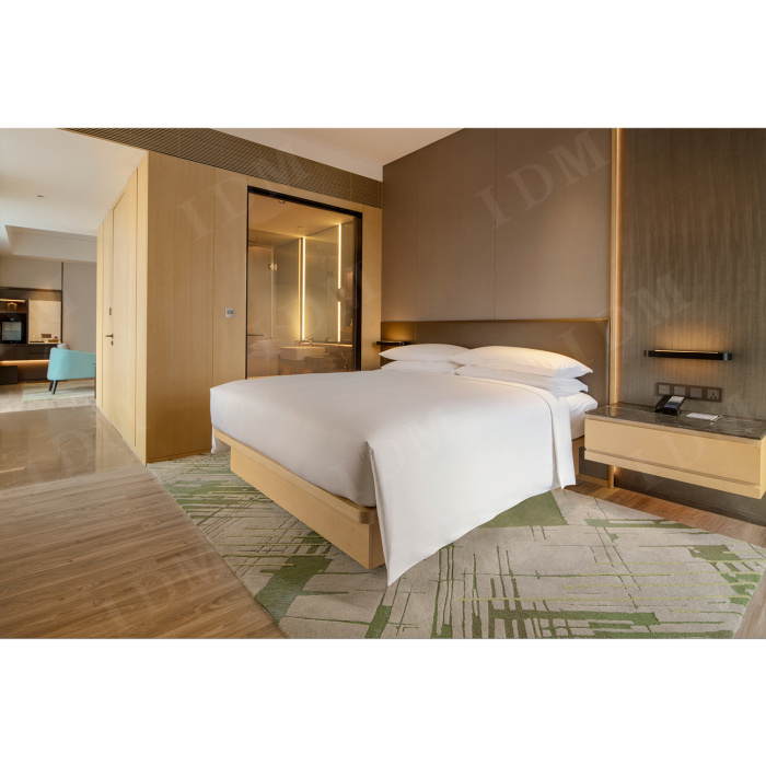 Móveis de hotel de design moderno para quarto de luxo