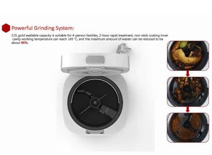 Smart Kitchen Waste Processor: ABS Plastic Electric Home Technology