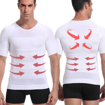 Men's Slimming Shaper Vest Male Belly Abdomen For Corrector Compression Body Building Chest Muscle Tummy Shirt Corset