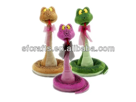 2014 electronic stuff soft snake toy