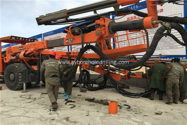 Φ48-φ102 borehole hydraulic underground Drilling Rig