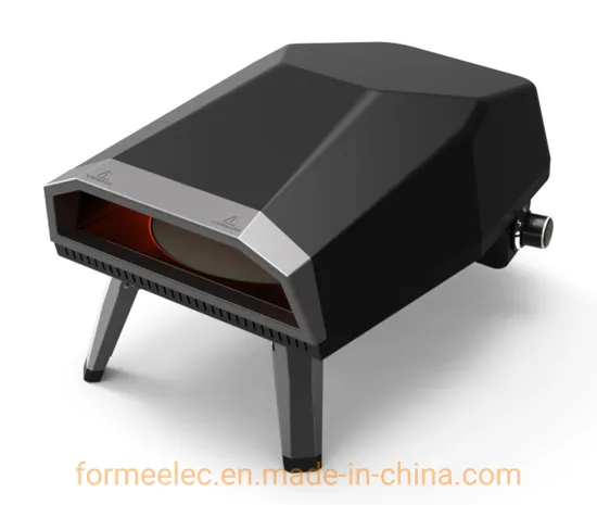 12" Rotating Gas Pizza Oven Garden BBQ Grill Outdoor Beef Pizza Oven