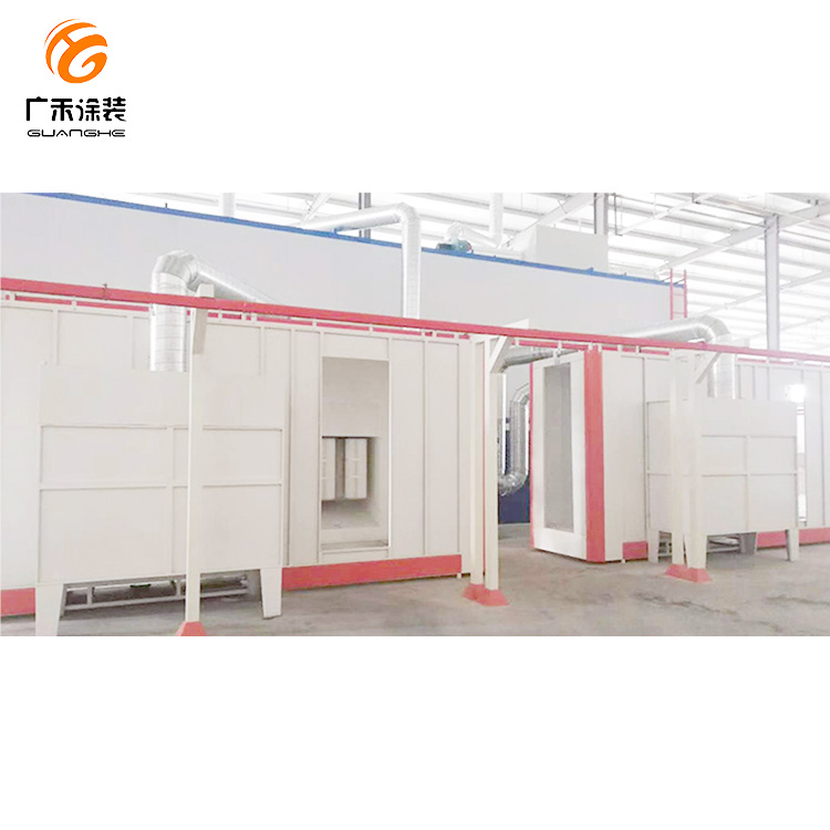 Large Scale Powder Coating Paint Line