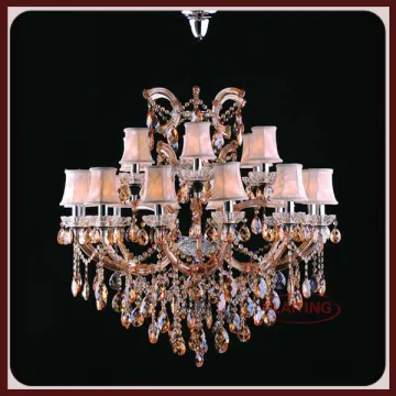 Fantastic Amber Color Maria Theresa Crystal Pendant Ceiling Light