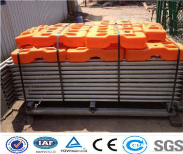 Australia high standard Galvanized PVC coted Temporary Fence Mobile Fencing Portable Fencing(ISO9001 Factory)
