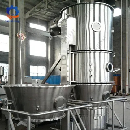 Feed chemical fertilizer Fluidized Granulator machinery