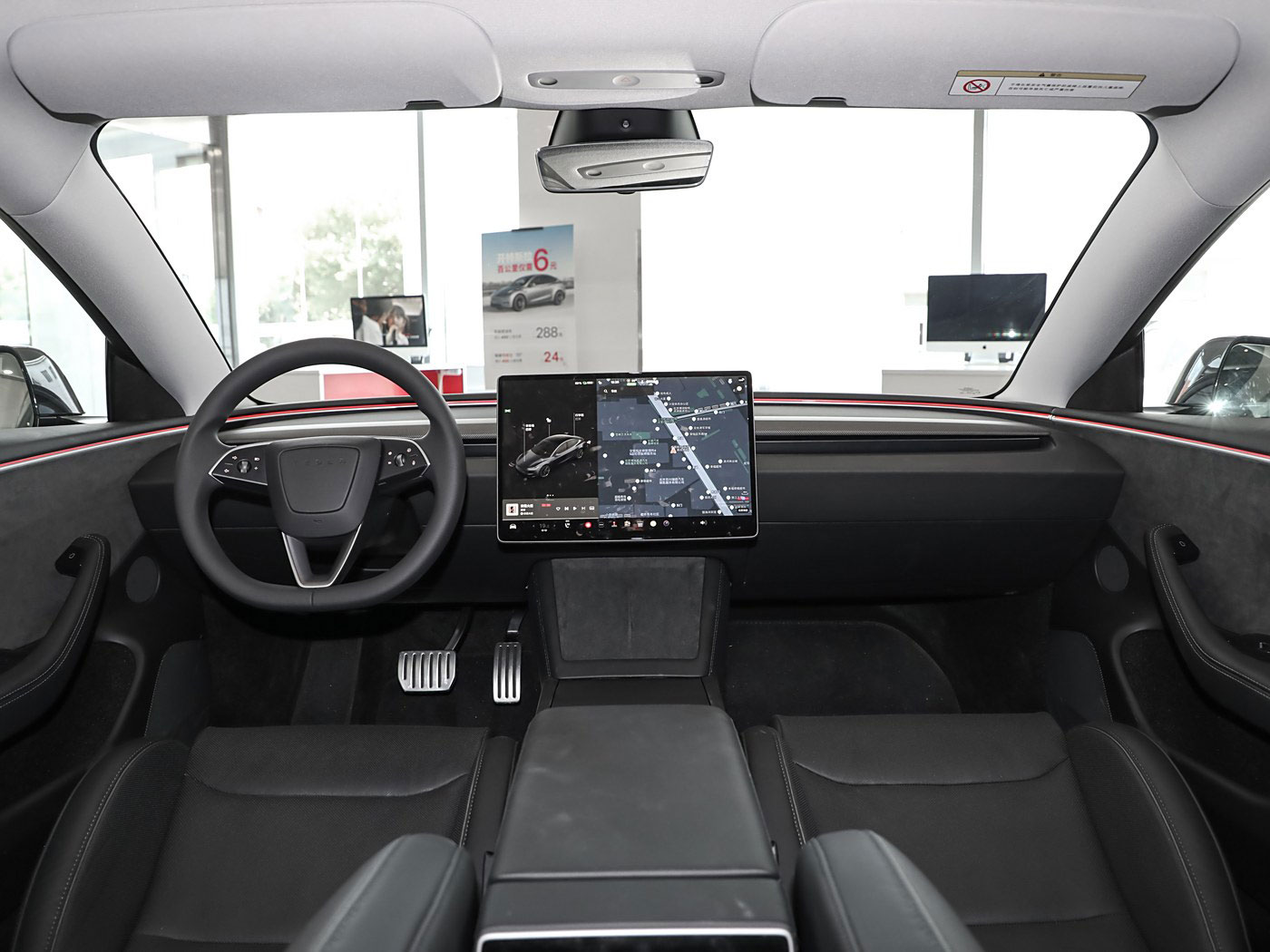 Tesla Model 3 interior
