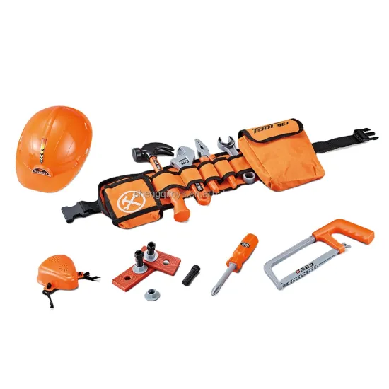 Lucky Toys Construction Play Set: Electric Toy Drill, Helmet, Goggles, and Mask