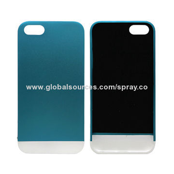 Slim aluminum case for iPhone with lining inside + PC slider 2pcs design, light weight