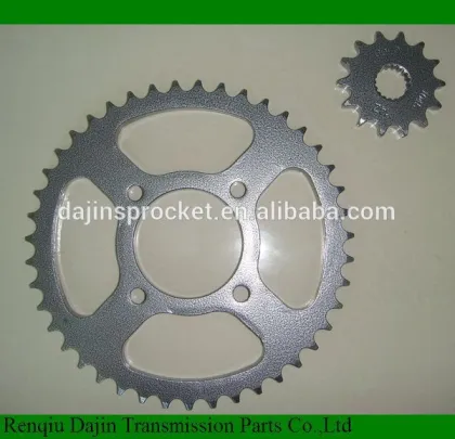 Dajin 1023 motorcycle part/motorcycle parts chain sprocket/motorcycle spare parts for honda