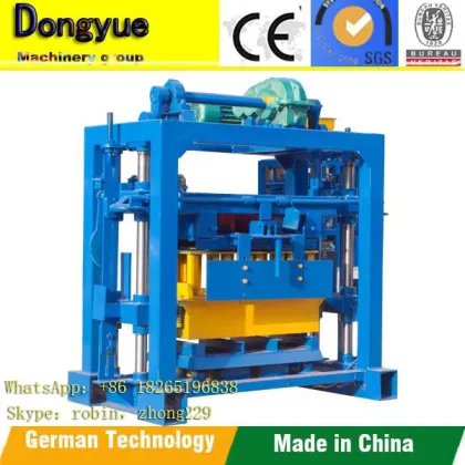 Dongyue qt40-2 concrete block machine manufacturer
