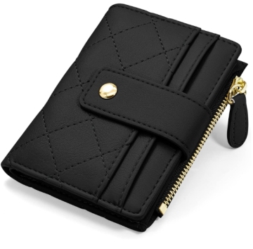 PU Leather RFID Blocking Bifold Wallet for Women, Girls, Ladies