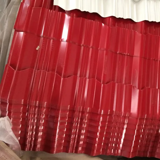 color coated galvanized steel roofing sheet