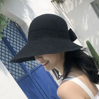 Korean Style Summer Sun Hat - Fashionable & Versatile Sunshade for Outdoors & Fishing